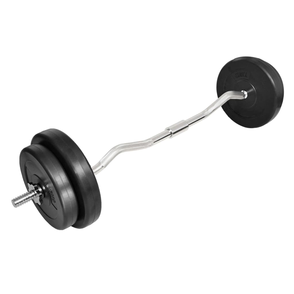 Bară Z cu greutăți 30 kg - Aparate fitness - Decoo