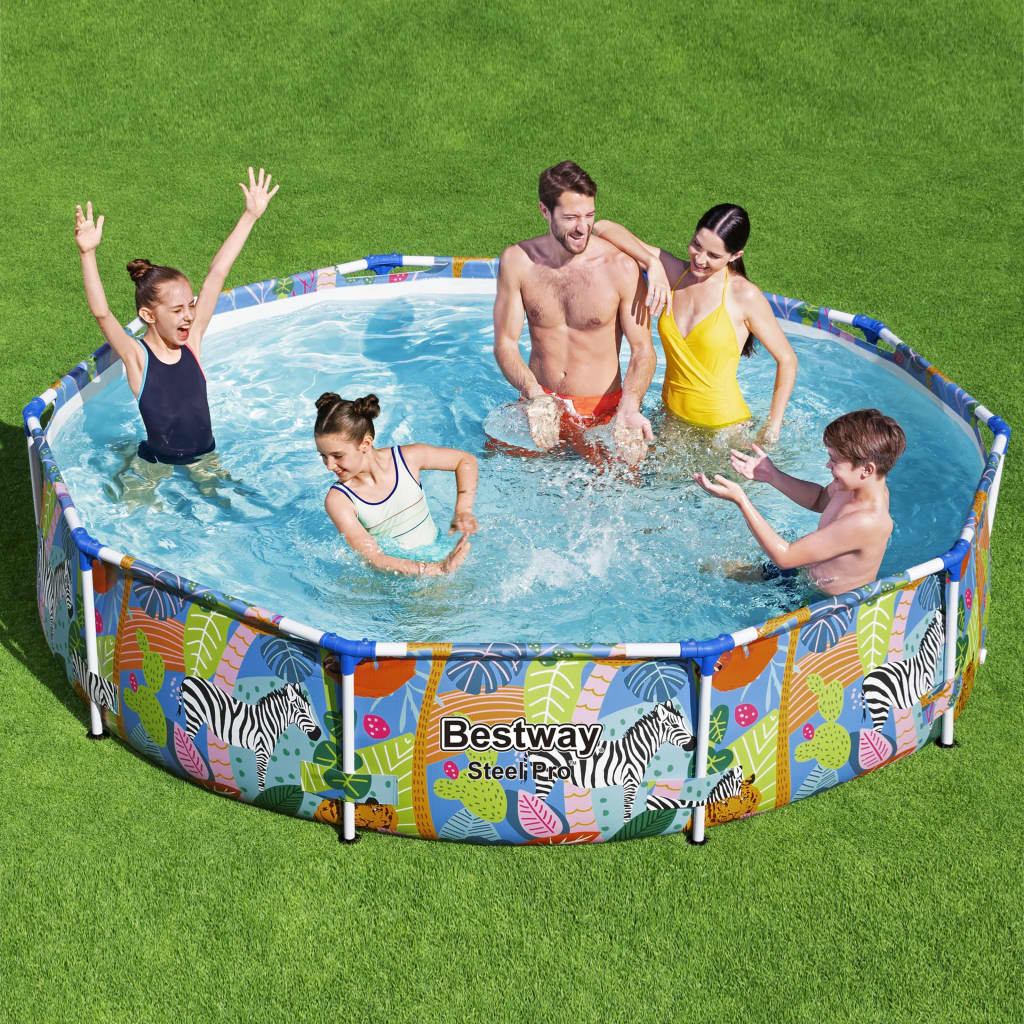 Bestway Cadru piscină Steel Pro, 305x66 cm - Gradina - Decoo