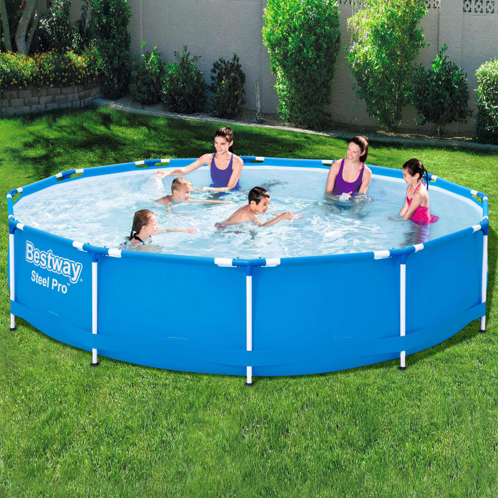 Bestway Cadru piscină Steel Pro, 366 x 76 cm - Gradina - Decoo