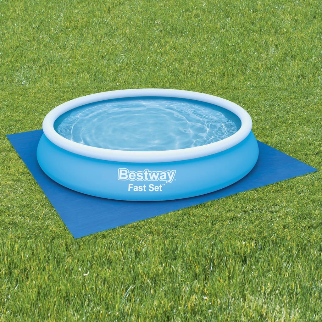 Bestway Pânză de sol pentru piscină Flowclear, 396 x 396 cm - Gradina - Decoo