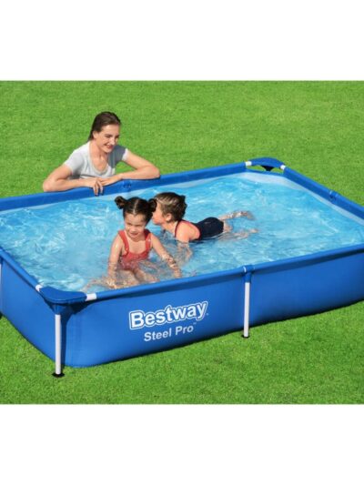 Bestway Piscină Steel Pro, 221x150x43 cm - Gradina - Decoo