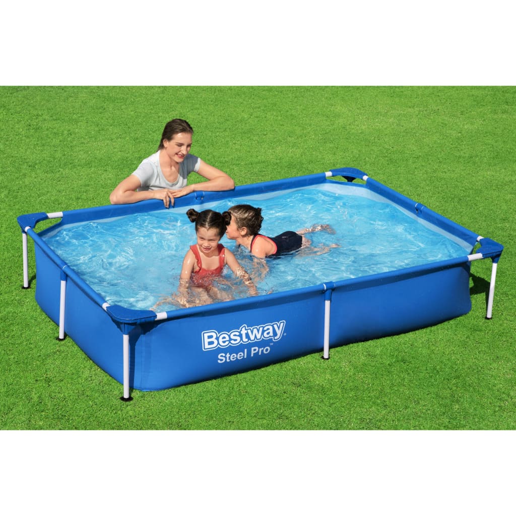 Bestway Piscină Steel Pro, 221x150x43 cm - Gradina - Decoo