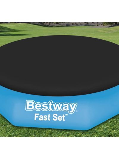 Bestway Prelată de piscină Fast Set Flowclear, 240 cm - Gradina - Decoo