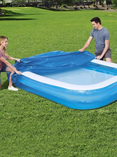 Bestway Prelată de piscină Flowclear, 262x175x51 cm - Gradina - Decoo