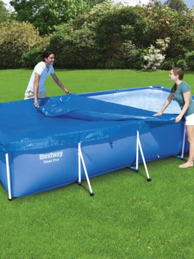 Bestway Prelată de piscină Flowclear, 400 x 211 cm - Gradina - Decoo