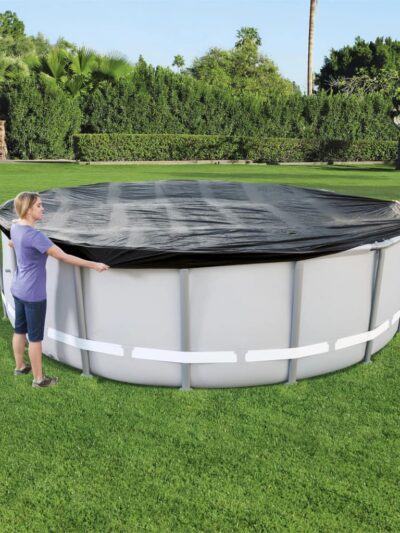 Bestway Prelată de piscină Flowclear, 488 cm - Gradina - Decoo