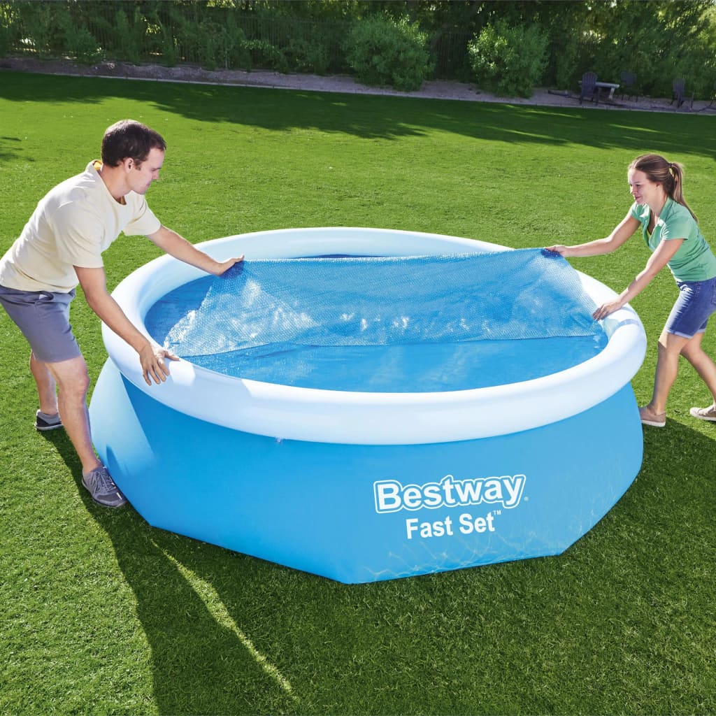 Bestway Prelată solară de piscină Flowclear, 305 cm - Gradina - Decoo