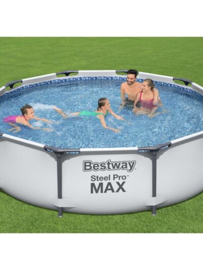 Bestway Set de piscină Steel Pro MAX, 305x76 cm - Gradina - Decoo