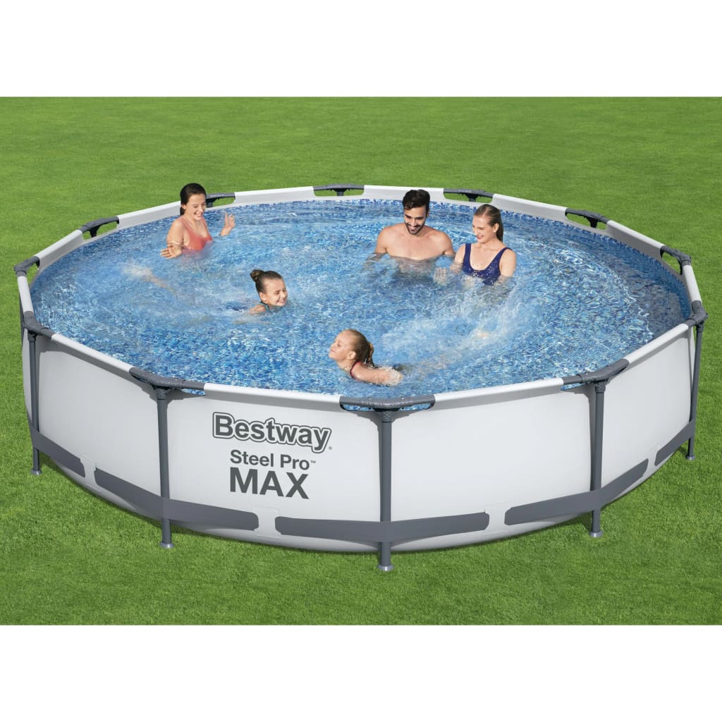 Bestway Set de piscină Steel Pro MAX, 366 x 76 cm - Gradina - Decoo