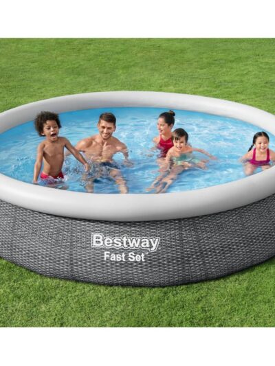 Bestway Set de piscină rotundă, 366x76 cm - Gradina - Decoo