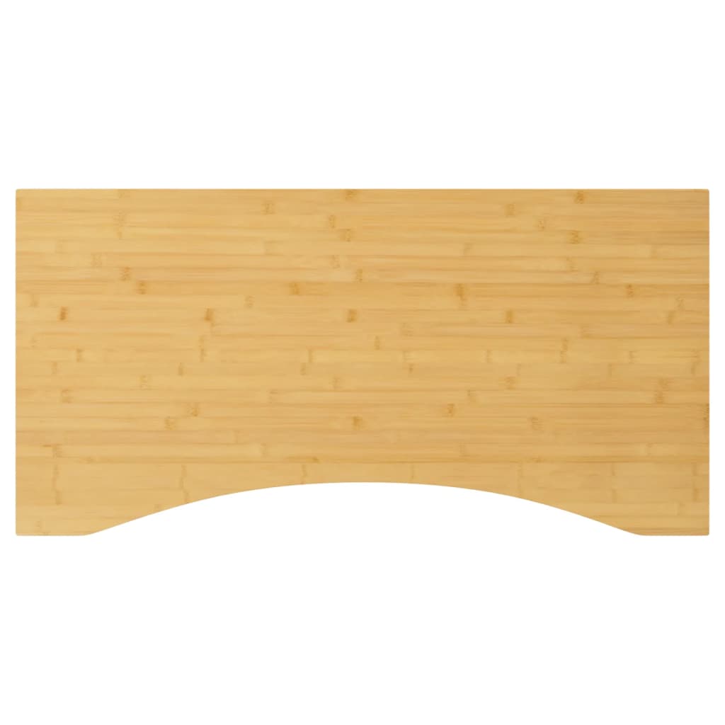 Blat de birou, 100x50x1,5 cm, bambus - Accesorii si piese pentru birou - Decoo