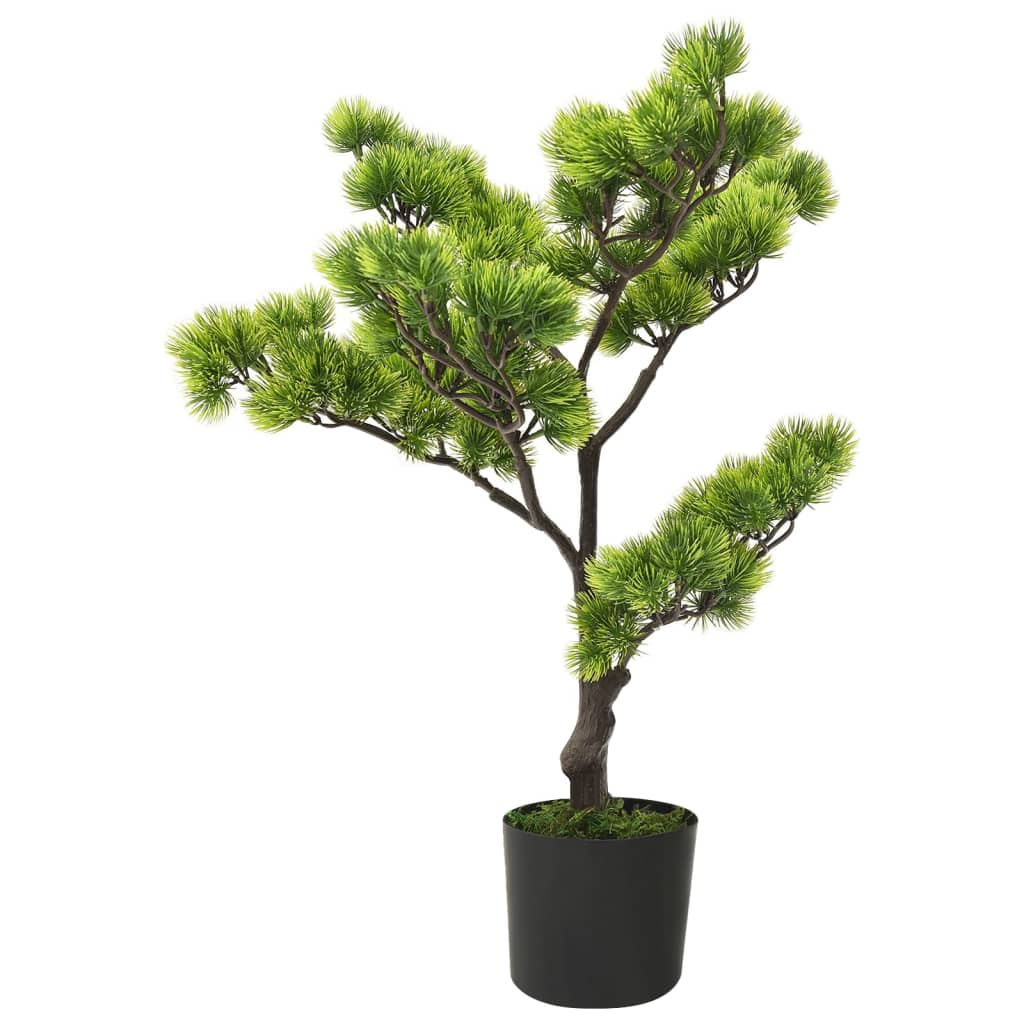 Bonsai Pinus artificial cu ghiveci, verde, 60 cm - Casa - Decoo