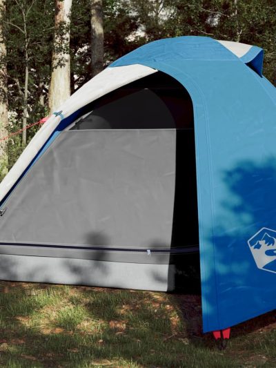 Cort de camping 2 persoane albastru, 264x210x125 cm, tafta 185T - Corturi si Accesorii cort - Decoo