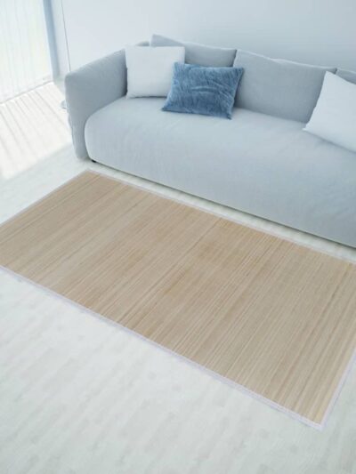 Covoare de bambus natural, 2 buc., 120x180 cm, dreptunghiulare - Casa - Decoo