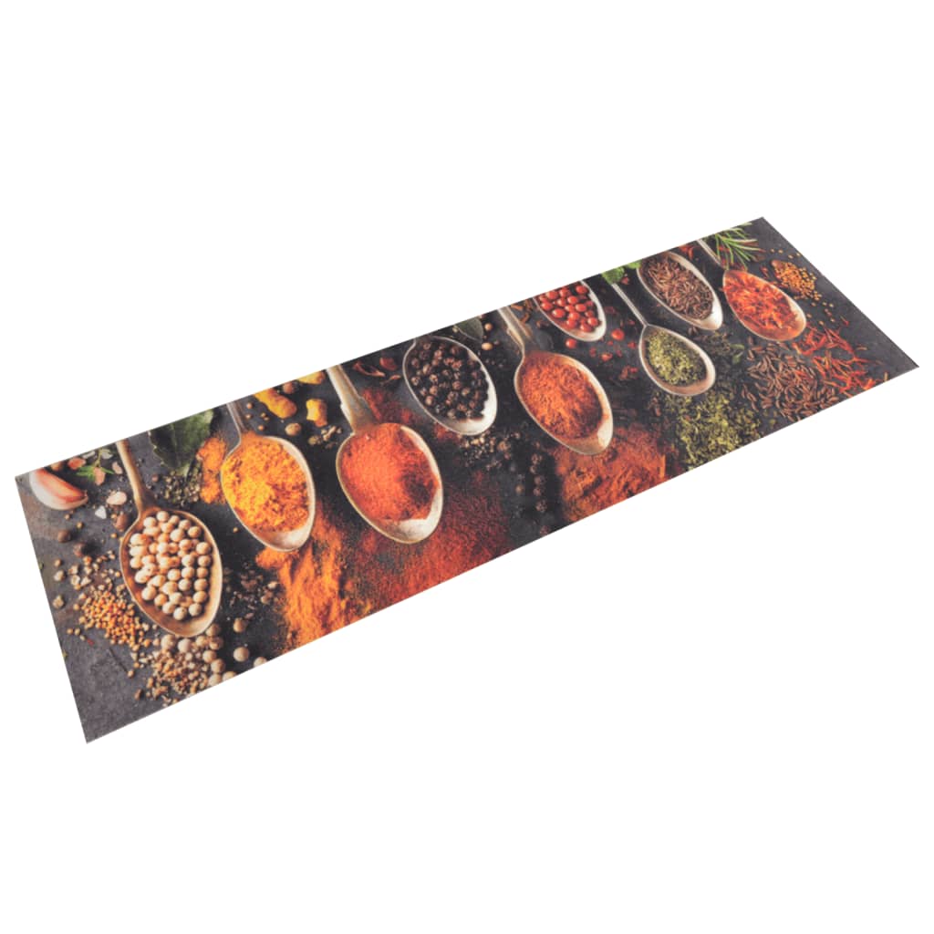 Covor de bucătărie lavabil Spoon & Spices, 45x150 cm, catifea - Casa - Decoo