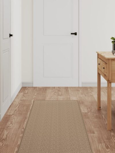 Covor traversă aspect sisal, nisipiu, 50x250 cm - Casa - Decoo