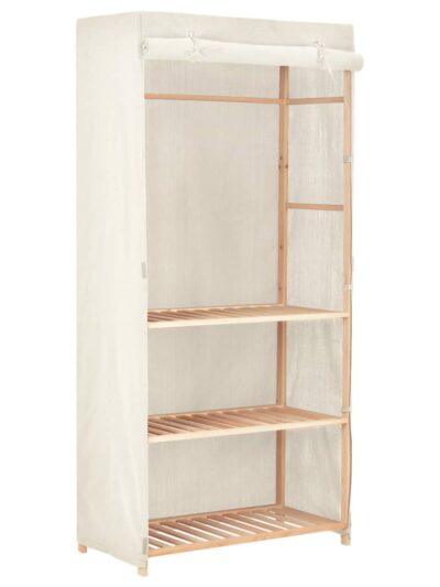 Dulap de haine cu 3 rafturi, 79 x 40 x 170 cm - Casa - Decoo