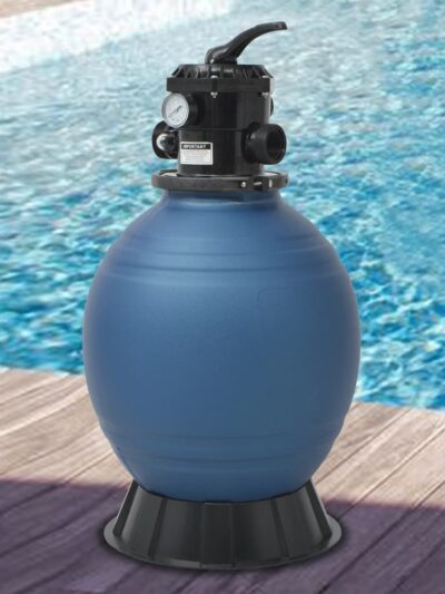 Filtru cu nisip pentru piscină supapă 6 poziții albastru 460 mm - Filtre pentru piscina si SPA - Decoo