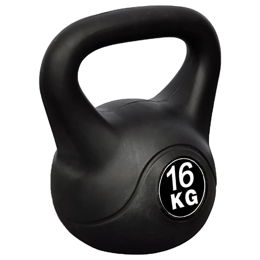 Greutate tip bilă cu mâner Kettlebell 16 kg - Aparate fitness - Decoo