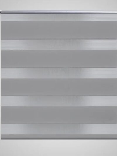 Jaluzea tip zebră, 60 x 120 cm, gri - Casa - Decoo