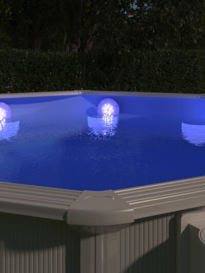 Lampă LED plutitoare de piscină, cu telecomandă, multicolor - Accesorii SPA si piscine - Decoo