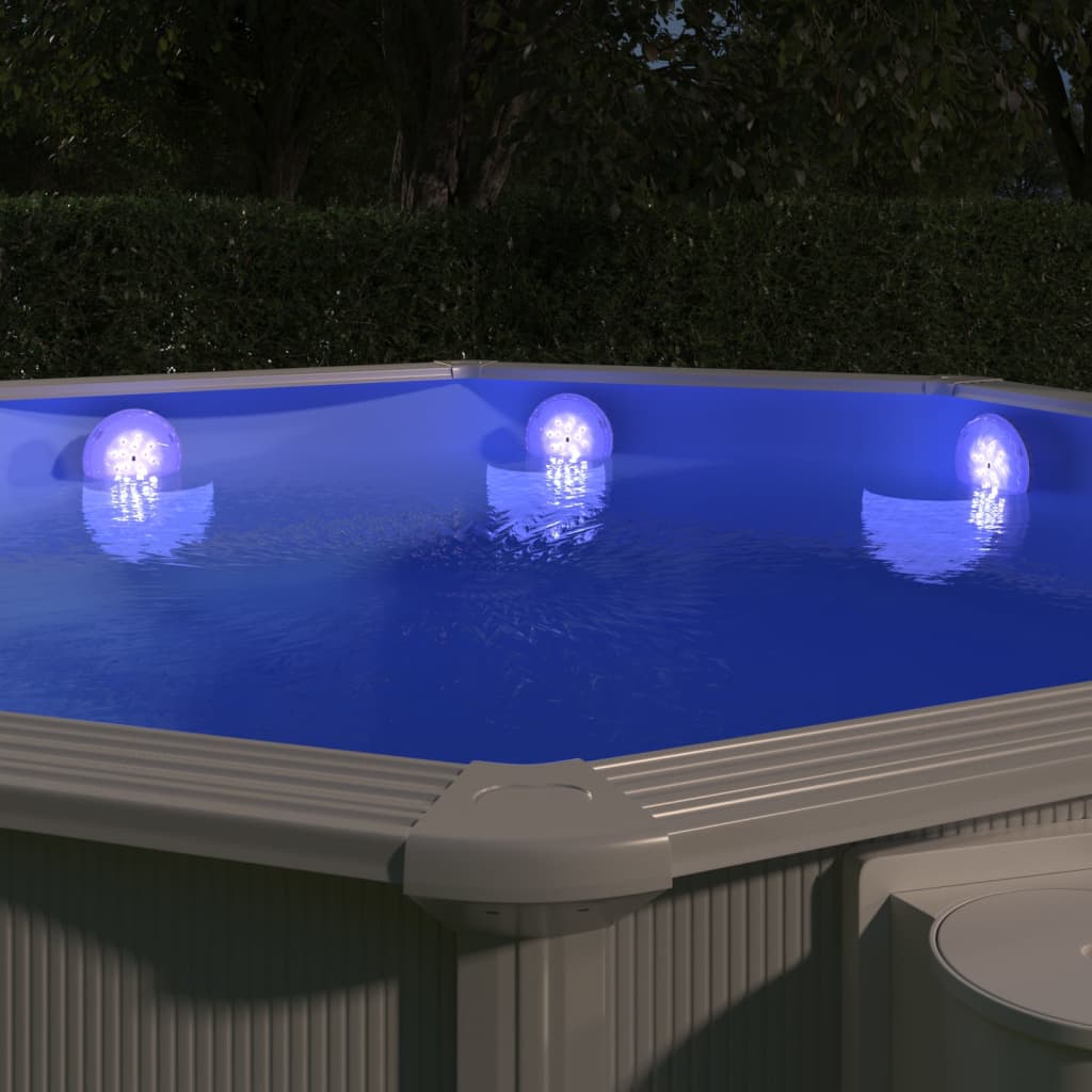 Lampă LED plutitoare de piscină, cu telecomandă, multicolor - Accesorii SPA si piscine - Decoo