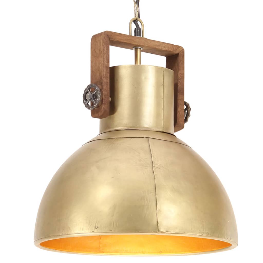 Lampă suspendată industrială, 25 W, arămiu, 40 cm, E27, rotund - Accesorii corpuri de iluminat - Decoo