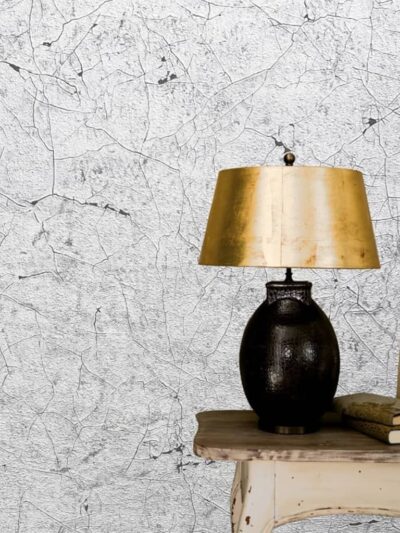 Noordwand Tapet ”Vintage Deluxe Stucco Crackle”, gri - Casa - Decoo