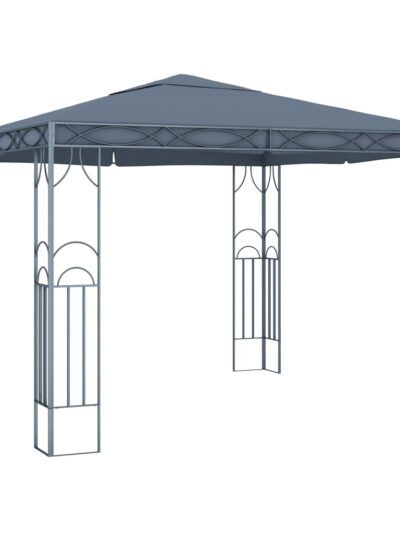 Pavilion, antracit, 300 x 300 cm - Foisoare,Corturi si pavilioane de gradina - Decoo