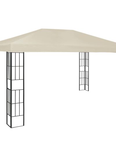 Pavilion, crem, 3 x 4 m - Foisoare,Corturi si pavilioane de gradina - Decoo