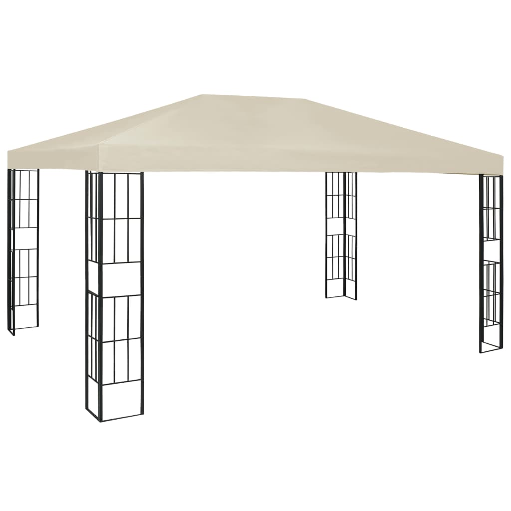 Pavilion, crem, 3 x 4 m - Foisoare,Corturi si pavilioane de gradina - Decoo