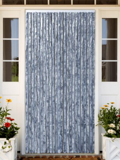 Perdea pentru insecte, argintiu, 100x220 cm, Chenille - Casa - Decoo