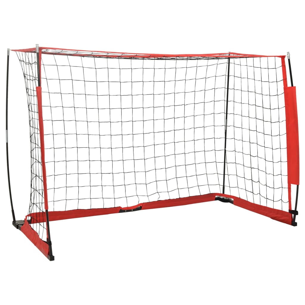 Poartă de fotbal, 184x91x124,5 cm, oțel - Fotbal - Decoo