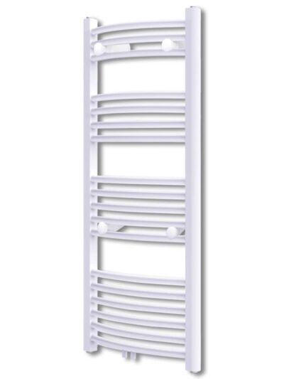 Radiator port-prosop încălzire centrală baie, curbat, 500 x 1160 mm - Calorifere - Decoo