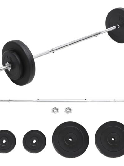 Set de haltere cu discuri, 30 kg - Aparate fitness - Decoo