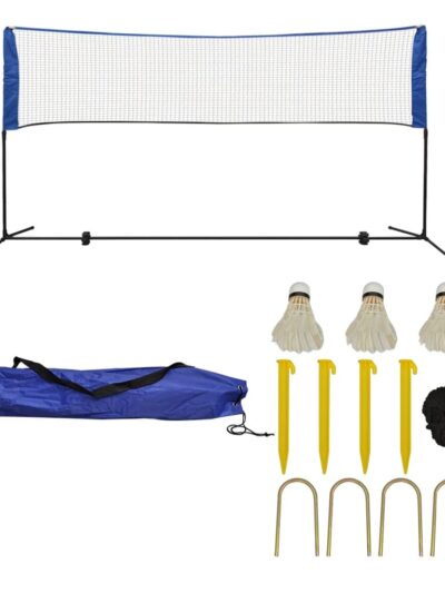 Set fileu de badminton, cu fluturași, 300x155 cm - Badminton - Decoo