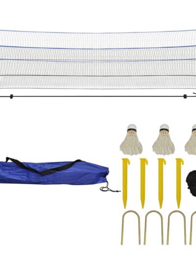 Set fileu de badminton, cu fluturași, 500x155 cm - Badminton - Decoo