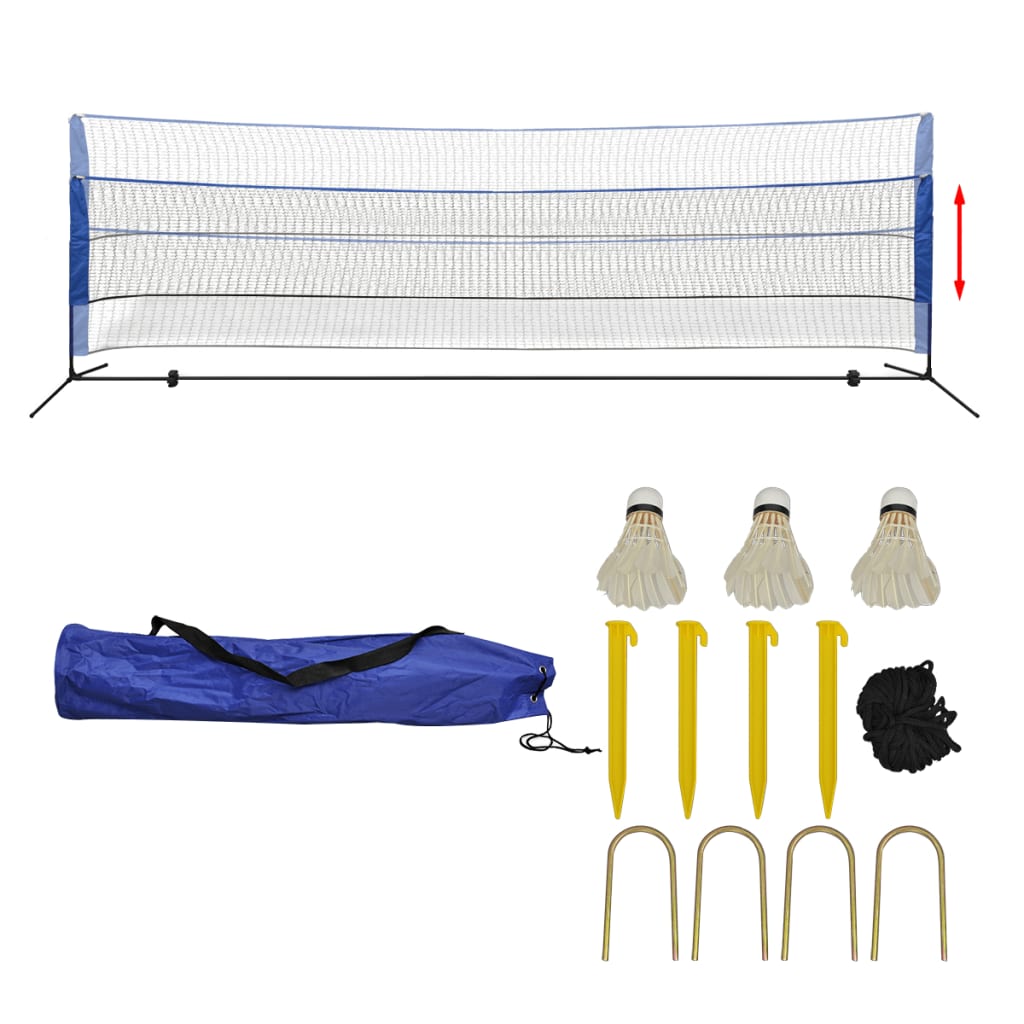 Set fileu de badminton, cu fluturași, 500x155 cm - Badminton - Decoo