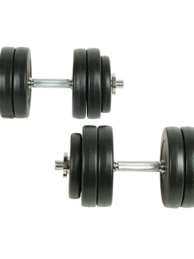 Set gantere 30 Kg - Aparate fitness - Decoo