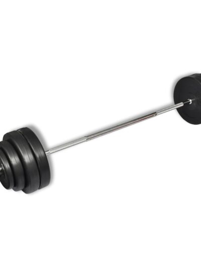 Set halteră cu greutăți, 60 kg - Aparate fitness - Decoo