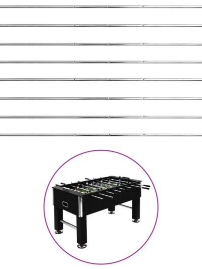 Tije pentru masa de fotbal, 8 buc., 15,9 mm - Foosball - Decoo