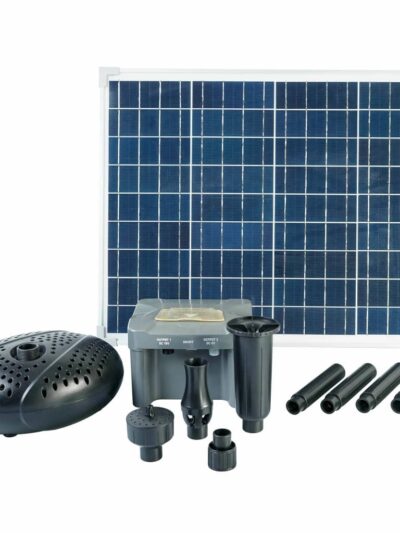 Ubbink Set SolarMax 2500 cu panou solar, pompă și baterie - Accesorii pentru fantani si lacuri - Decoo