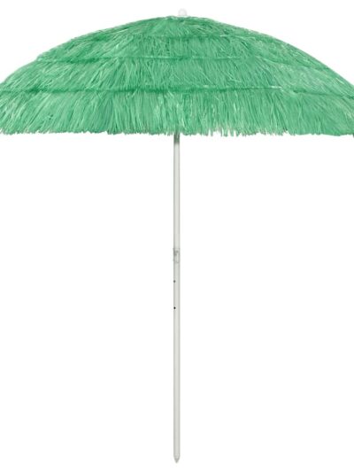 Umbrelă de plajă Hawaii, verde, 240 cm - Gradina - Decoo