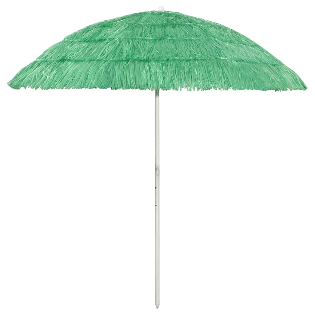 Umbrelă de plajă Hawaii, verde, 240 cm - Gradina - Decoo